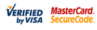 Verified by VISA | MasterCard SecureCode | Google Checkout